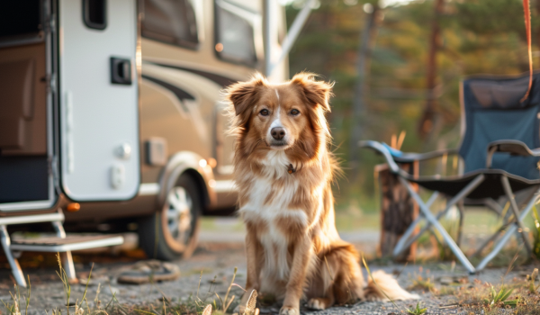 How To Keep Your Dog Safe And Comfortable On An RV Road Trip