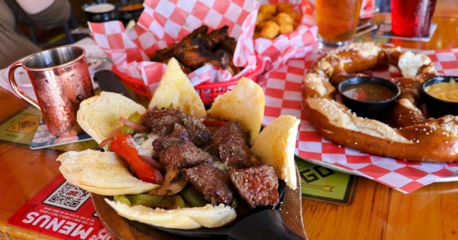 Let's Grab Some Grilled Wings And Steak Bites At Bub's At The Ballpark