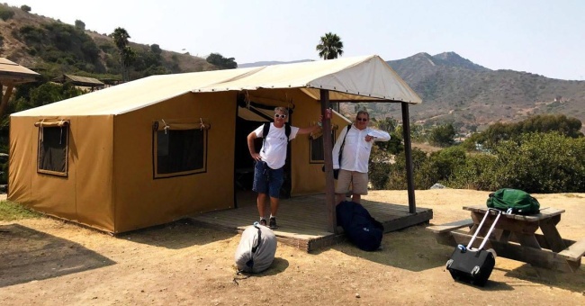 Camping At Two Harbors On Catalina Island