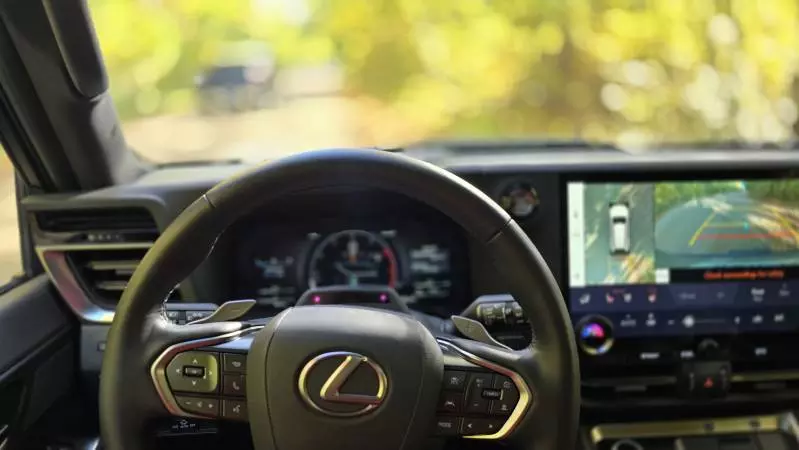 Lexus GX dashboard