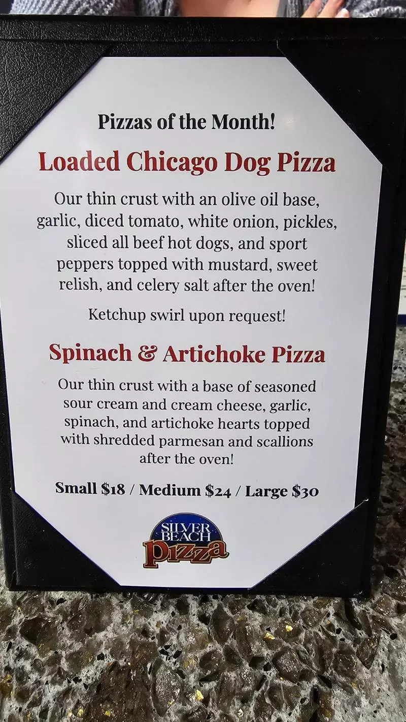 unique pizza from silver beach pizza st joseph michigan