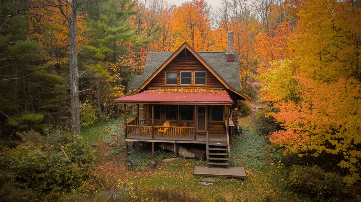 hunting cabin in northern michigan