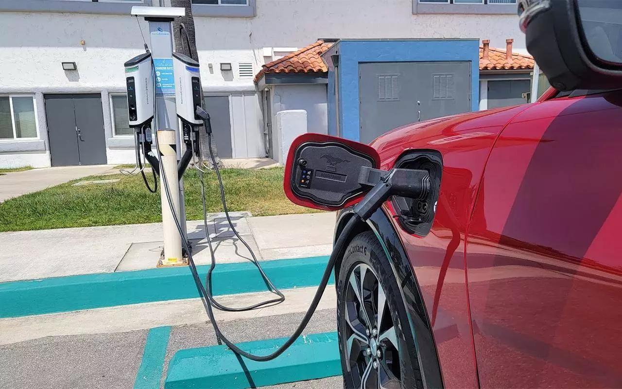 mustang mach-e charging in Ventura California