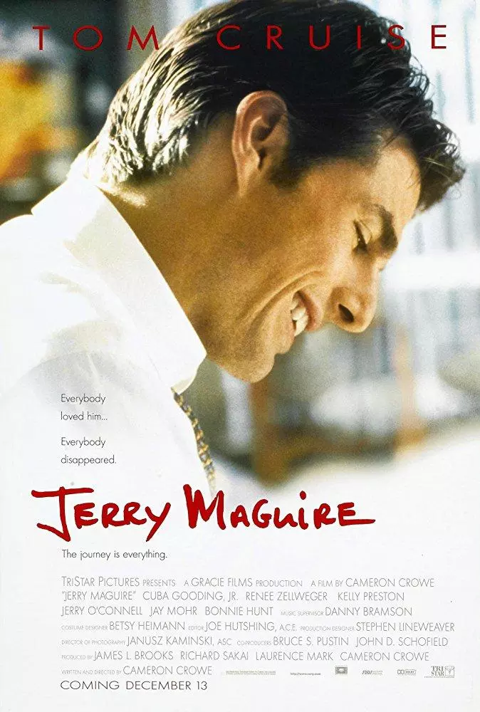 jerry maguire football movie poster