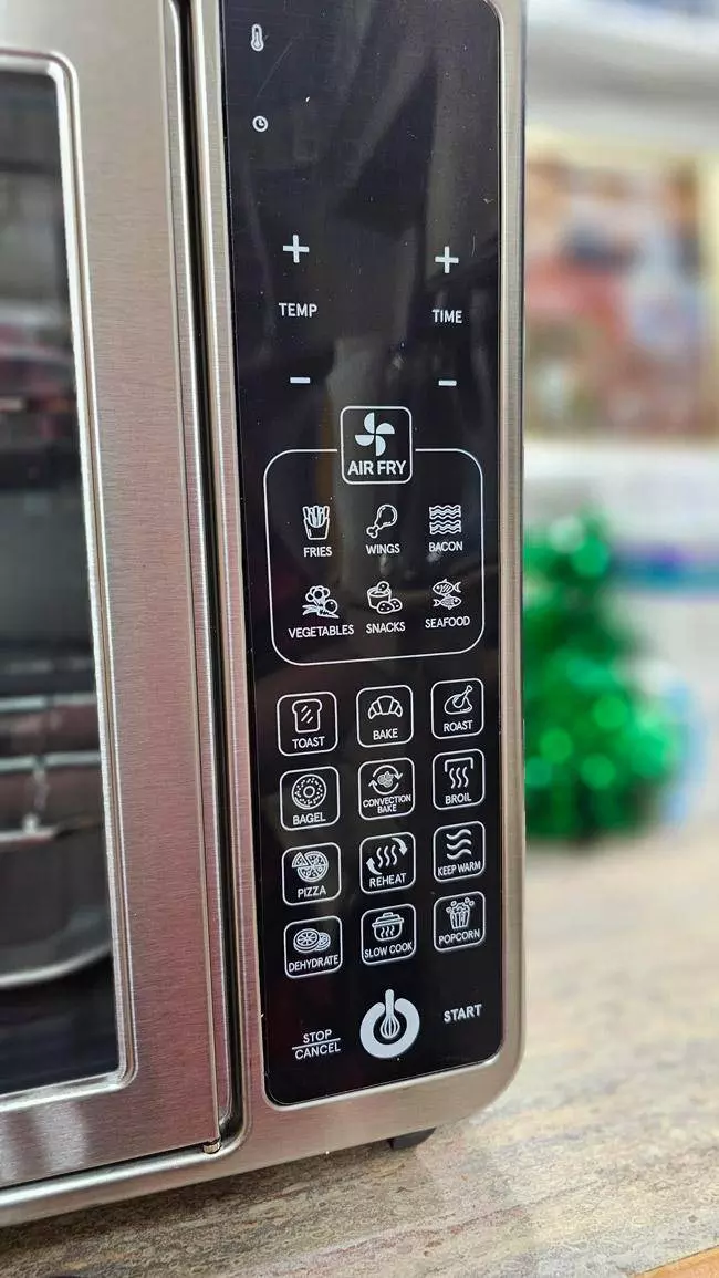 gourmia xl oven control panel
