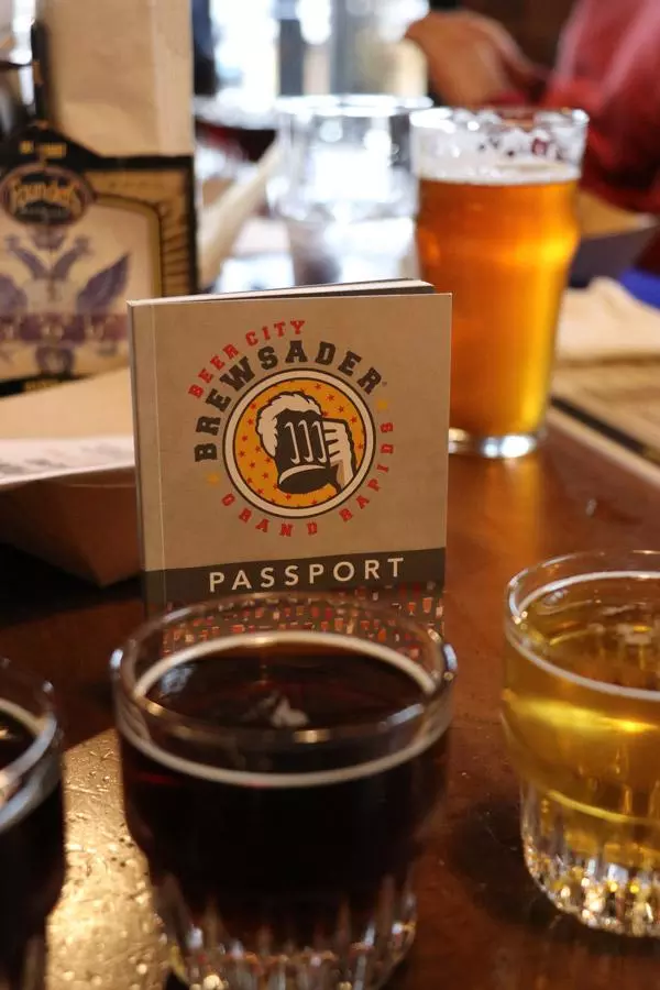 grand rapids michigan beercation with the beer city brewsader passport