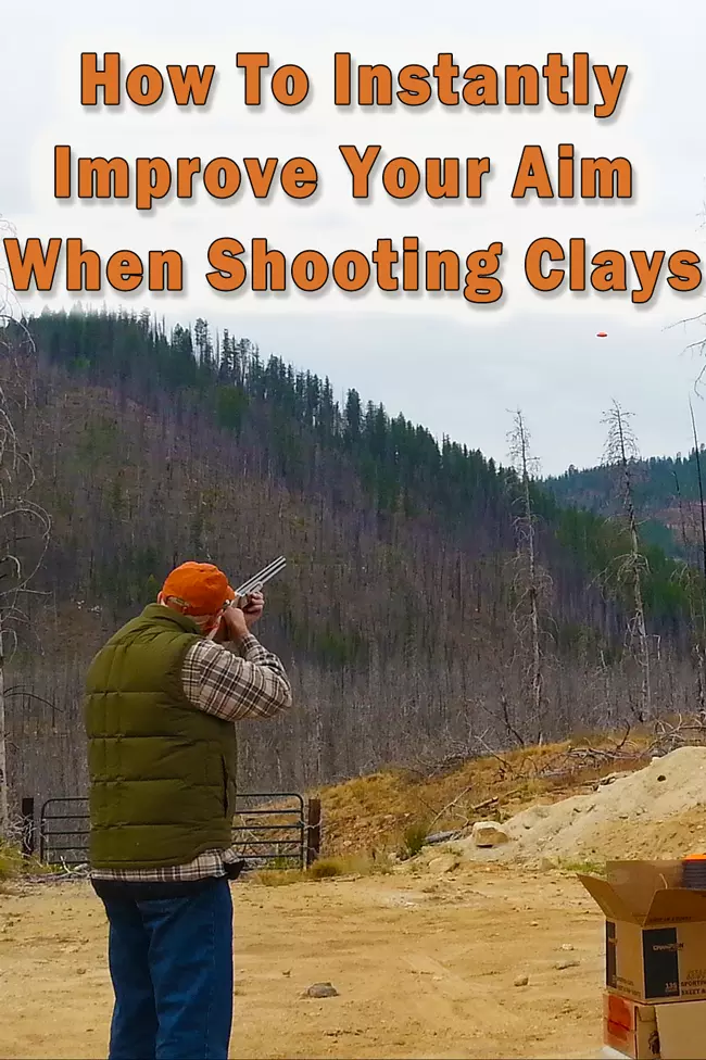 how to instantly improve your aim when shooting clays