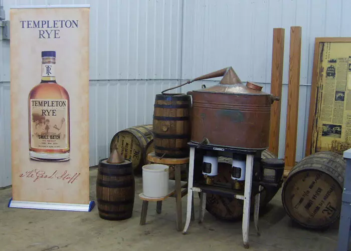 templeton rye distillery tour