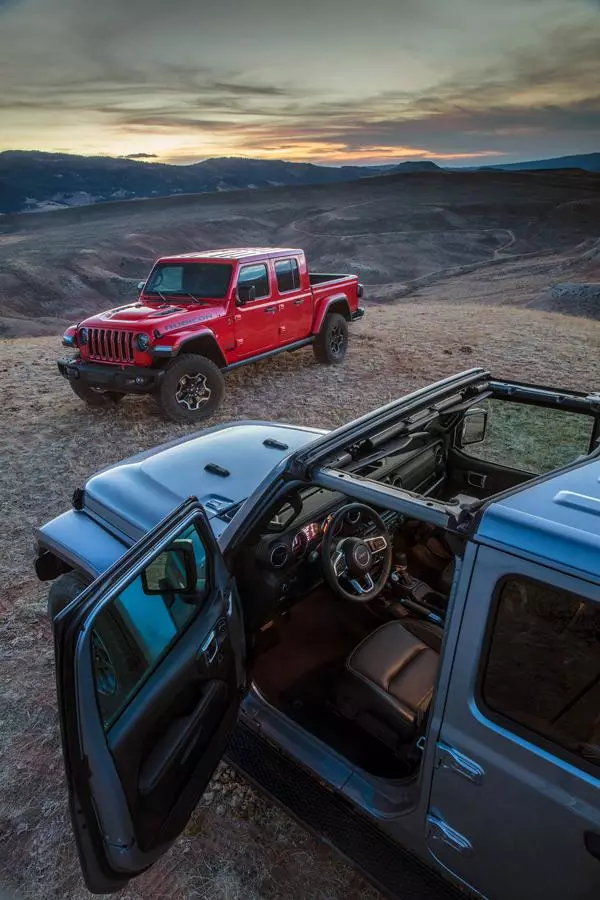 2020 jeep gladiator and jeep gladiator rubicon