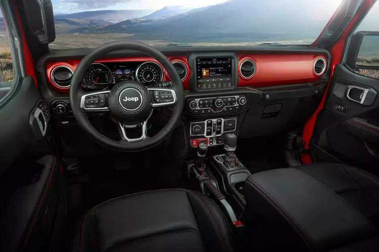 2020 jeep gladiator interior