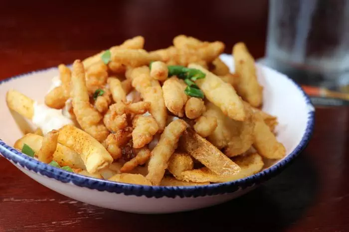 loaded seaside fries