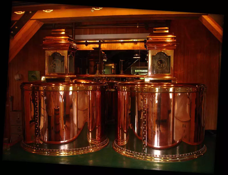 copper stills on makers mark distillery tour kentucky bourbon trail