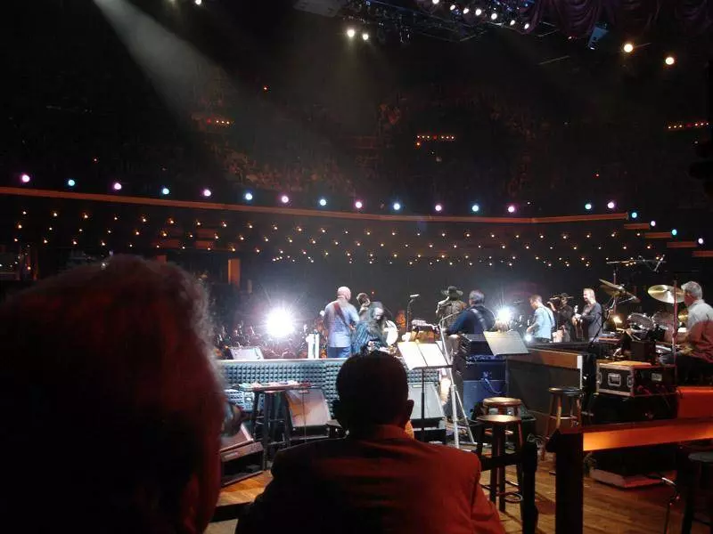 back stage with montgomery gentry at grand ole opry