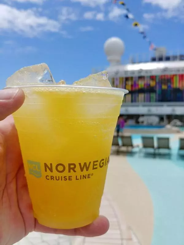 drinks on norwegian cruise line bliss