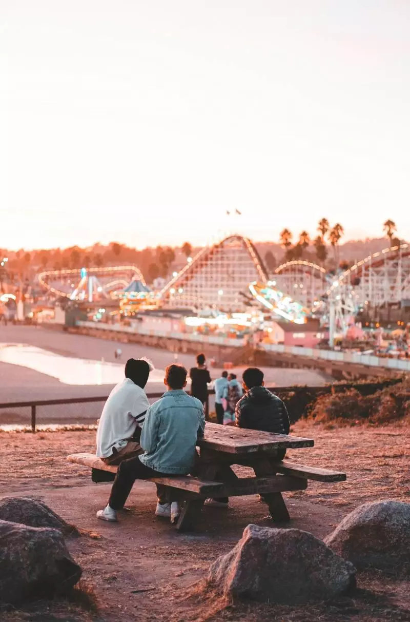 santa cruz california beach amusement park