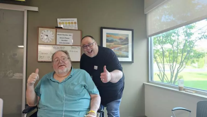 jim at rehab facility in ohio