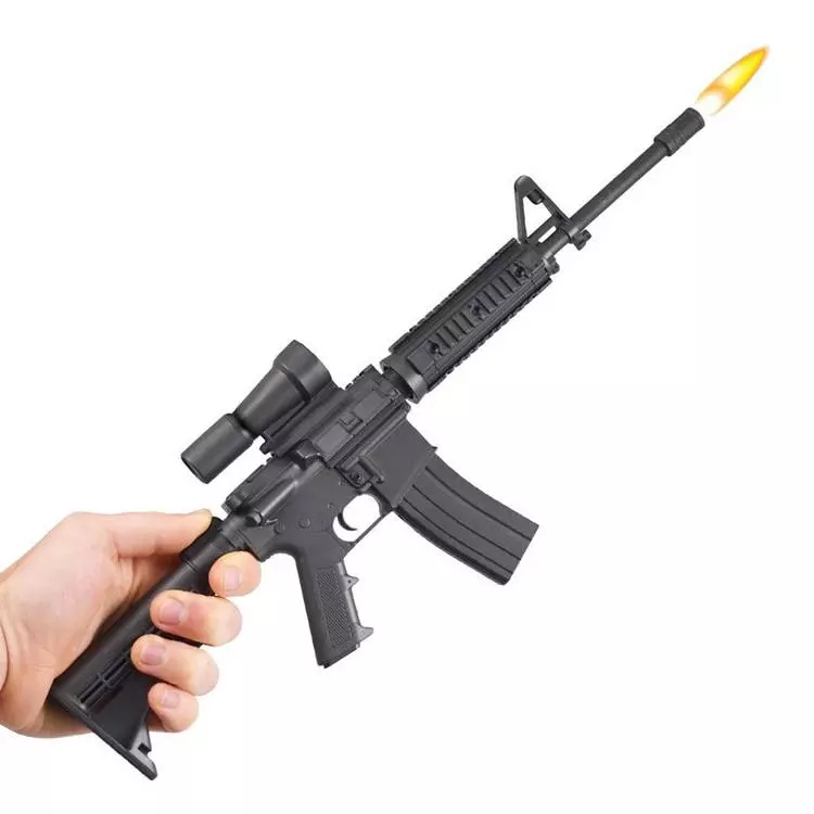ar 15 bbq lighter perfect for tailgates