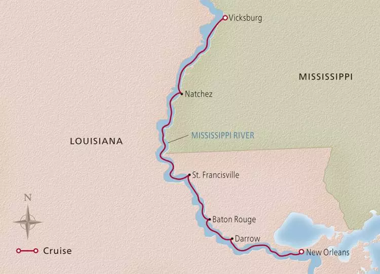 americas great river viking mississippi river cruise itinerary