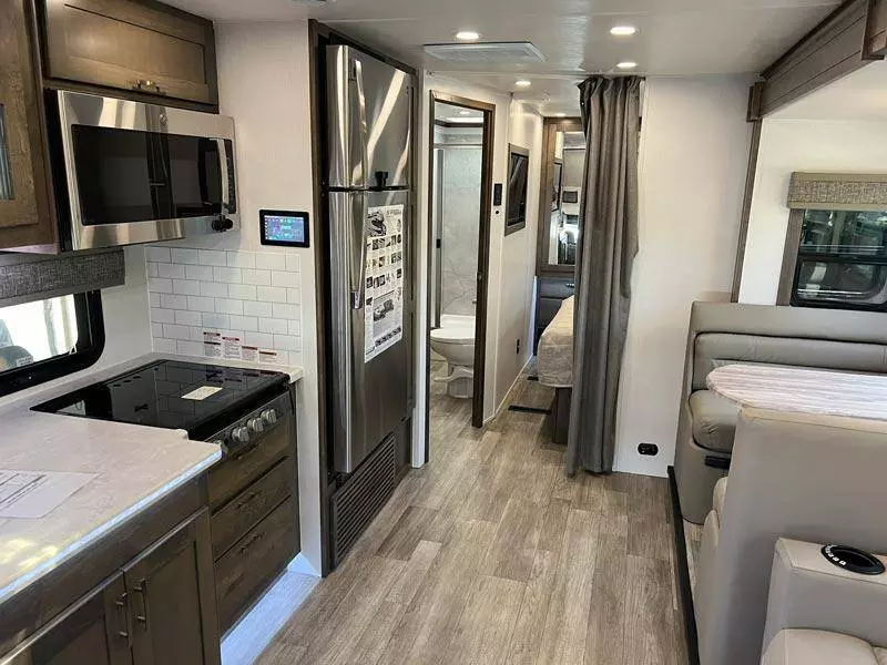 interior of an rv