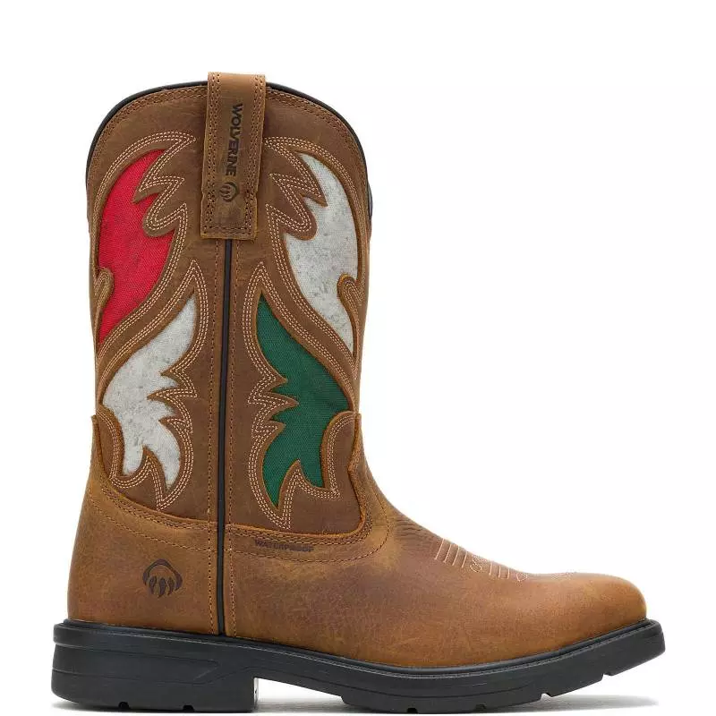 mexican flag rancher boot