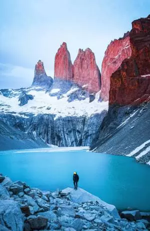 Patagonia Mountains and Lake