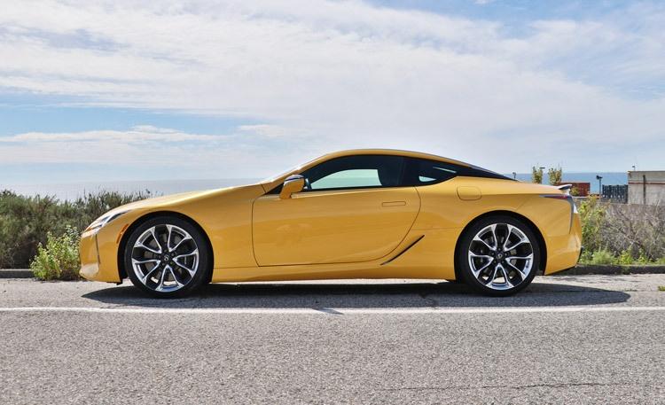 lexus lc 500 side view