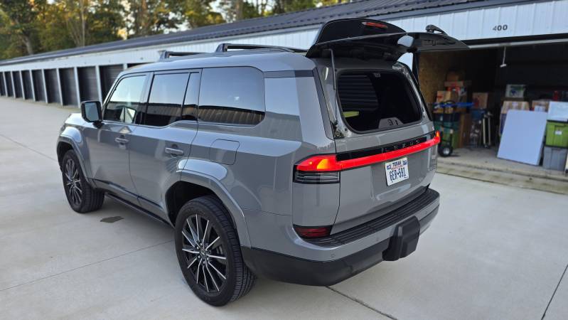 Lexus GX with back hatch open