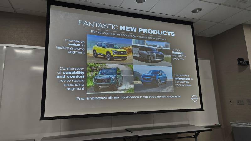 Nissan product planning new vehicles