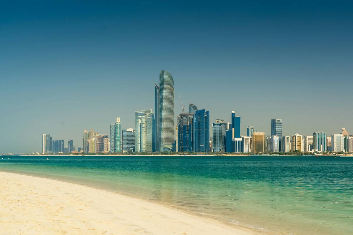 abu dhabi skyline - a great destination for a bachelor party