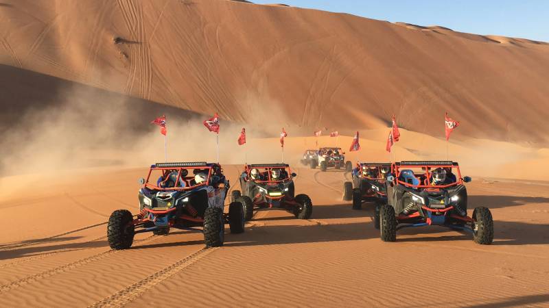 dune riding in abu dhabi