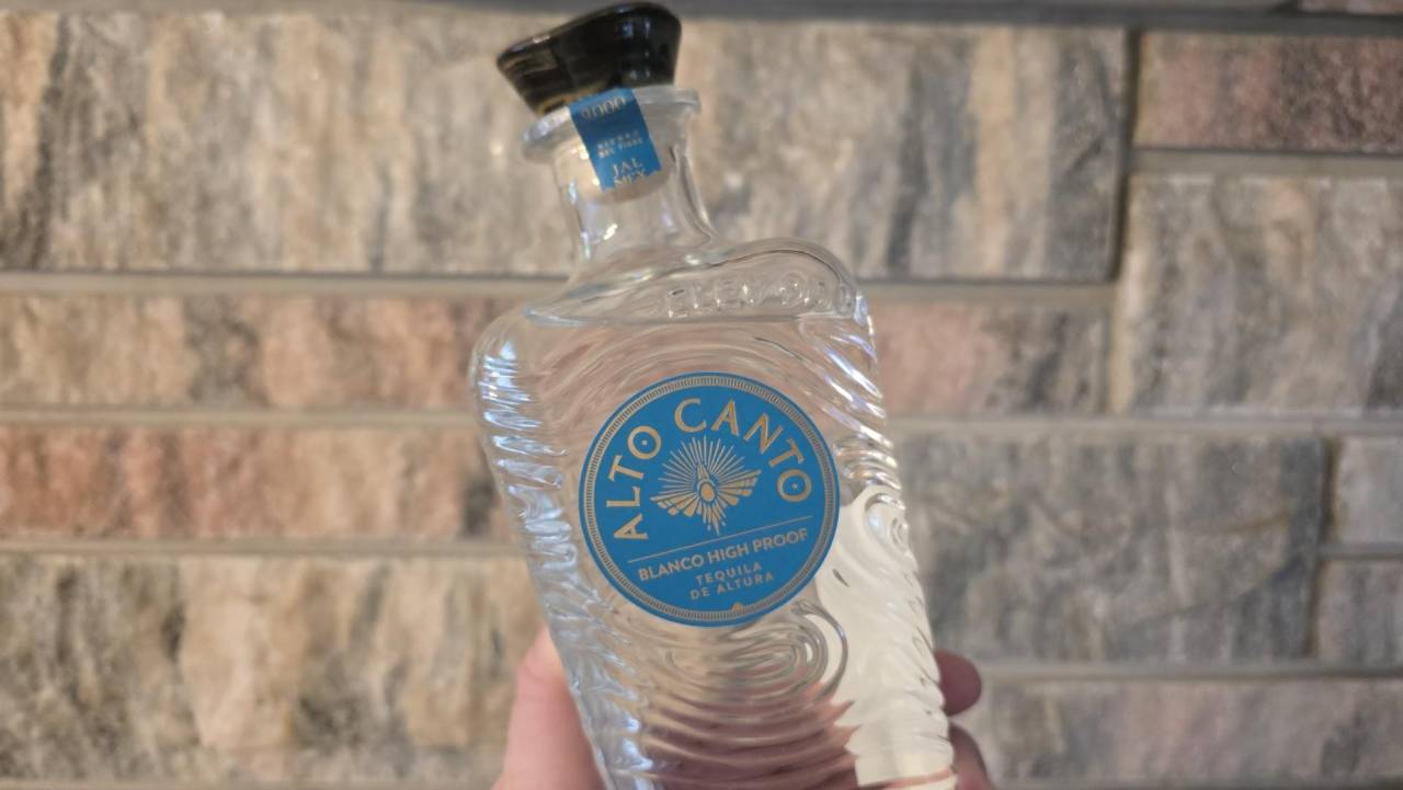 alto blanco high-proof tequila