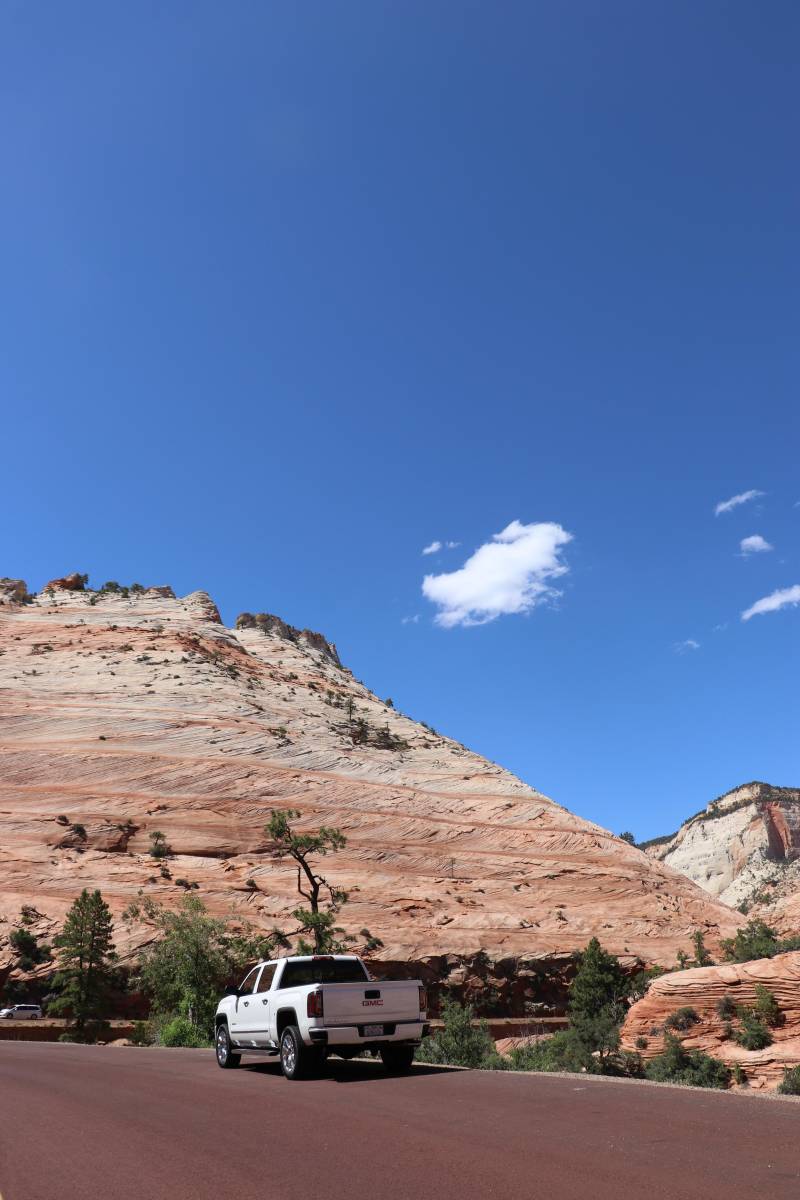 road trip through zion national park utah