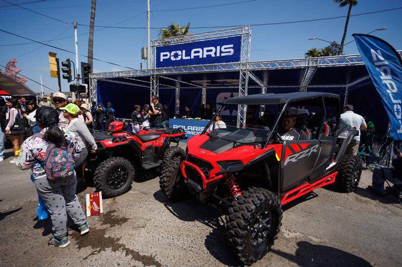 polaris vehicles at baja 500 photo credit nelson flores polaris factory racing