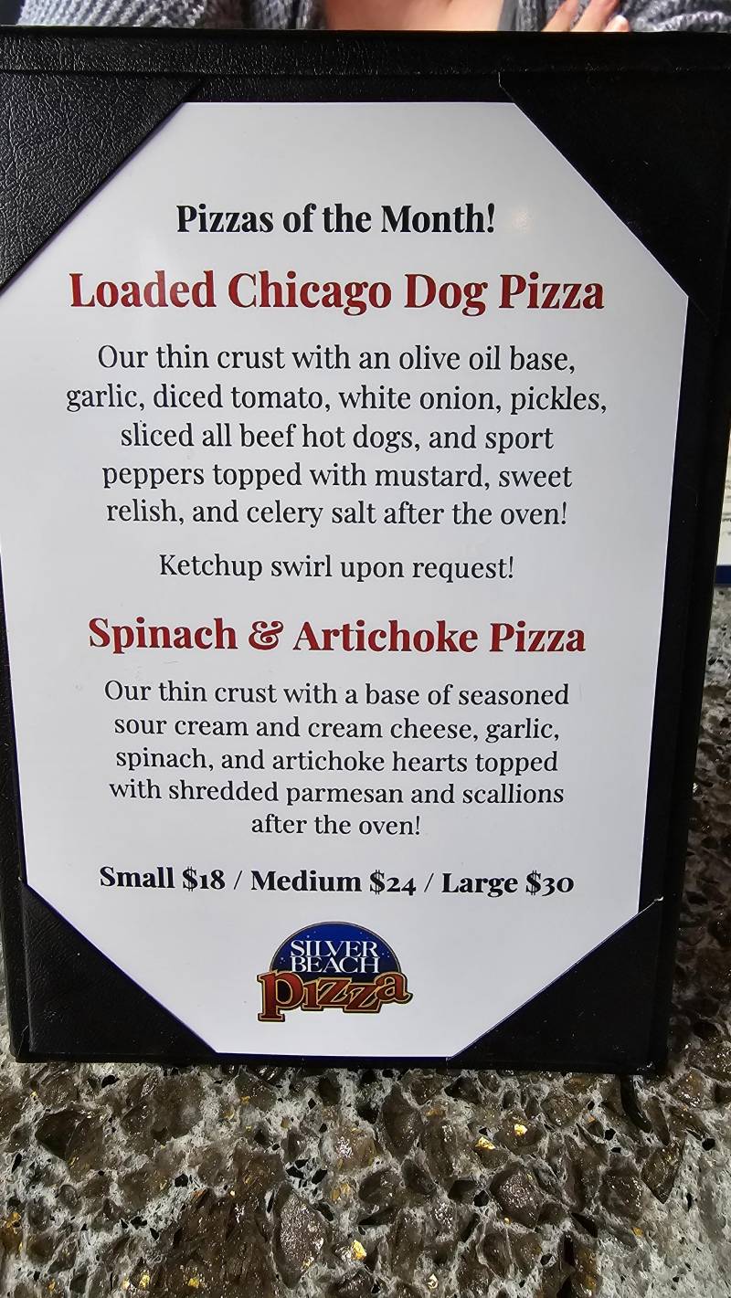 unique pizza from silver beach pizza st joseph michigan