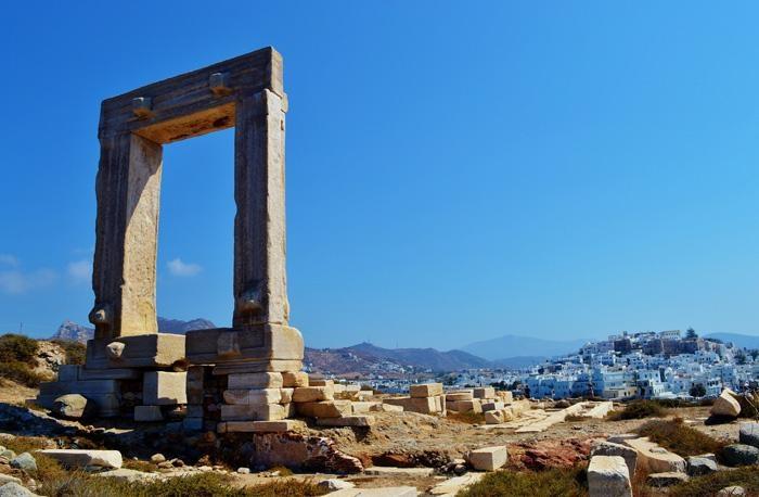 naxos greece ruins