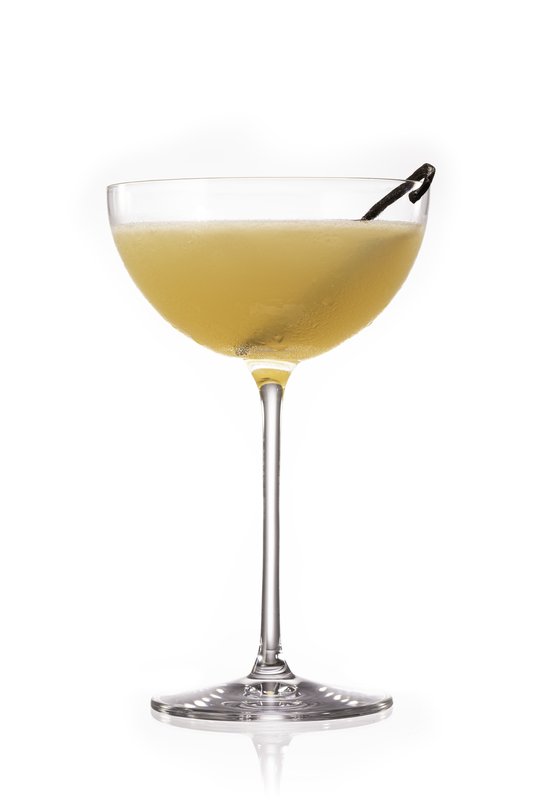 Don Q Spiced Daiquiri in a coupe glass