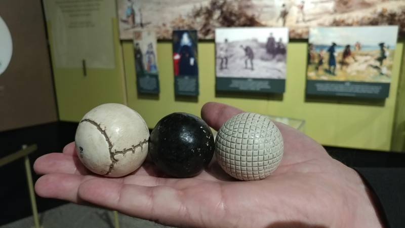 exploring history of golf vintage golf balls in florida