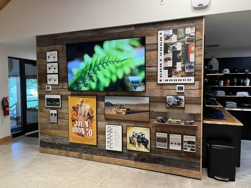 Interior of lodge at Bronco Off-Roadeo Tennessee