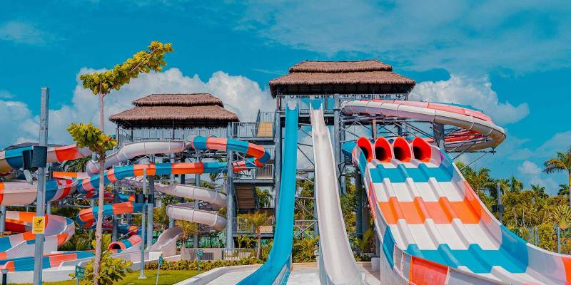 rockaway bay water park punta cana high speed slides