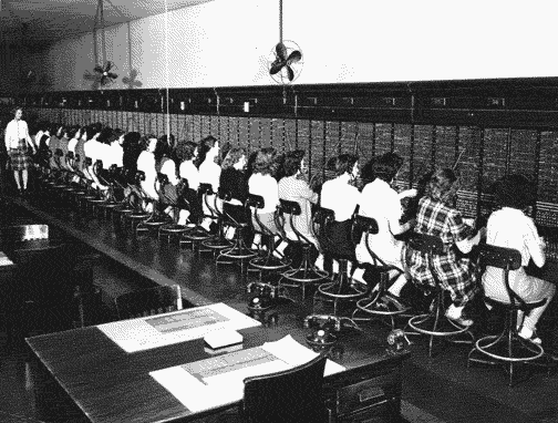telephone operators 1967
