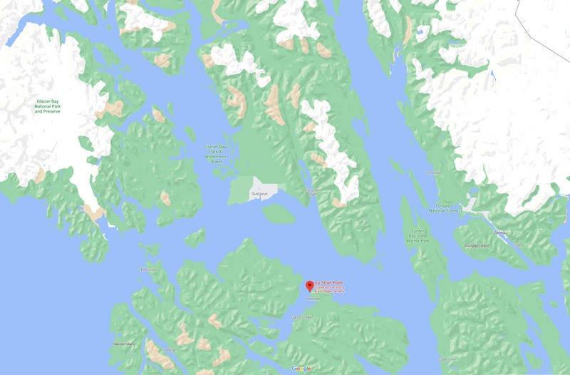 where is icy strait point alaska located