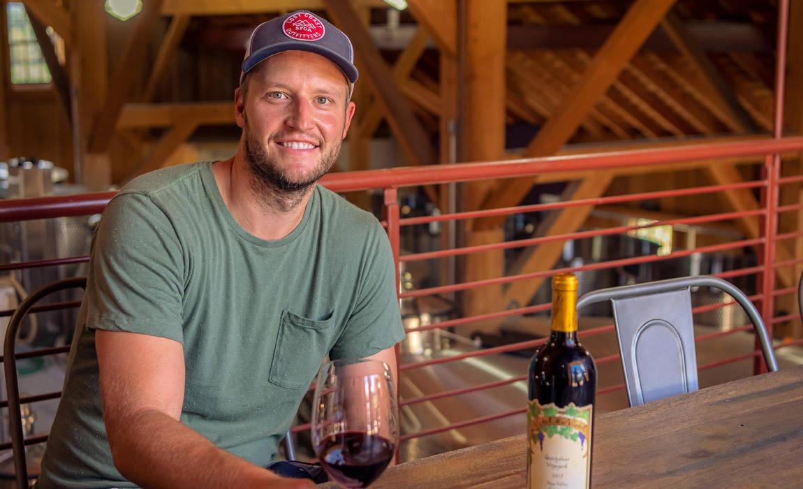 Joe Harden is the winemaker at Nickel & Nickel as well as a former basketball player