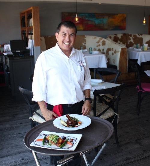 Carlos, our server at Josefas Cocina Mexicana in La Jolla / #SanDiego California from @ManTripping