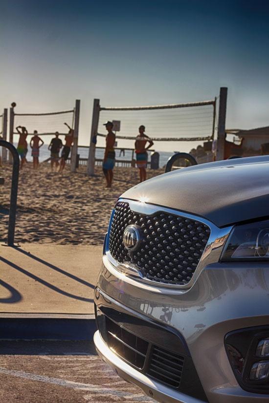 grille at the beach