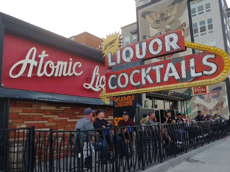 atomic liquor cocktails dive bar on fremont street las vegas