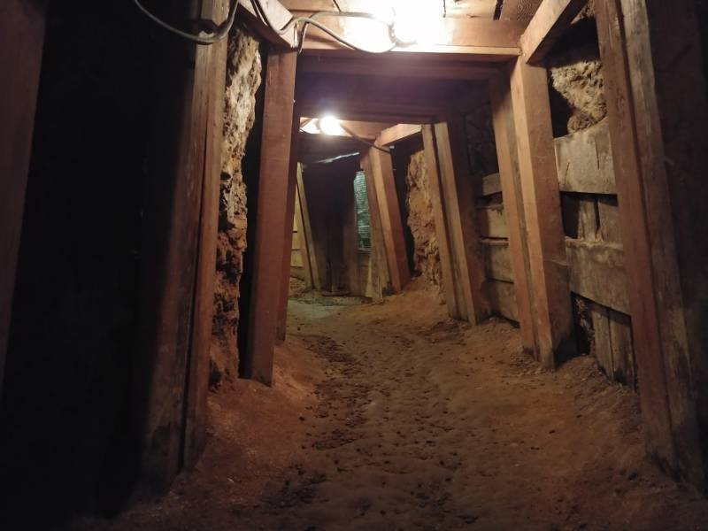 historic mine shaft tour