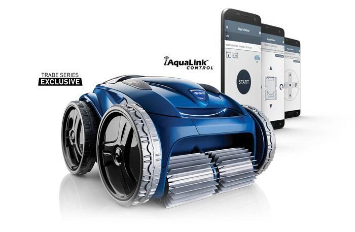 polaris9650iq robotic pool cleaner with iaqualink app