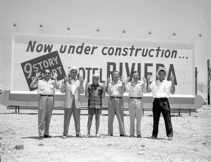 Liberace at the Riviera, 1955