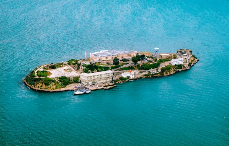 alcatraz island historic site in san francisco
