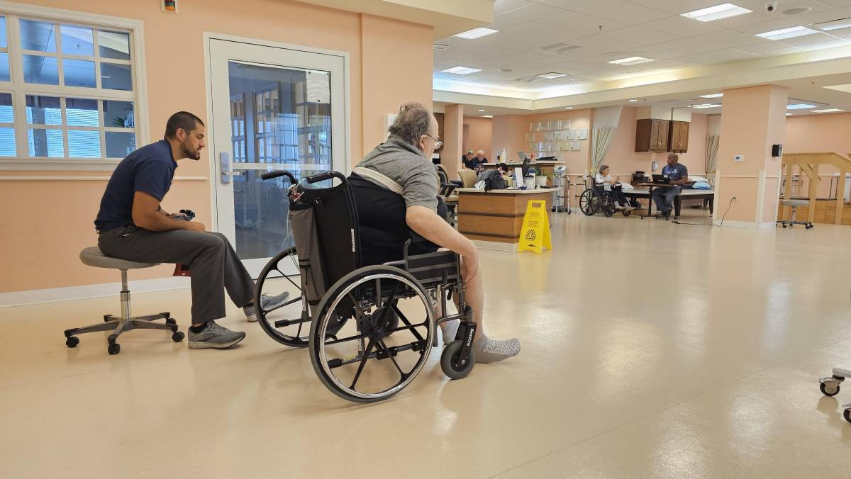 Jim doing rehab at a skilled nursing home in ohio